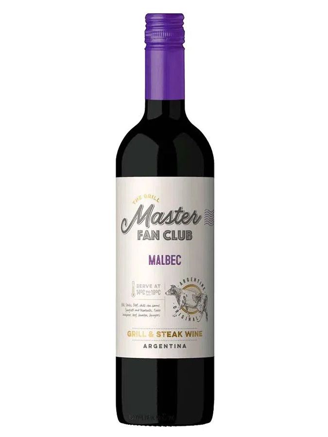 Vinho Tinto Master Fan Club Malbec 750ml - Adega Mar & Rio
